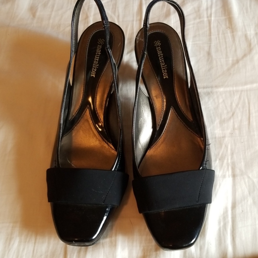 Ladies sling back heels